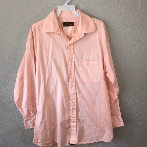 2 for $20 pink long sleeve button up - Picture 2 of 4